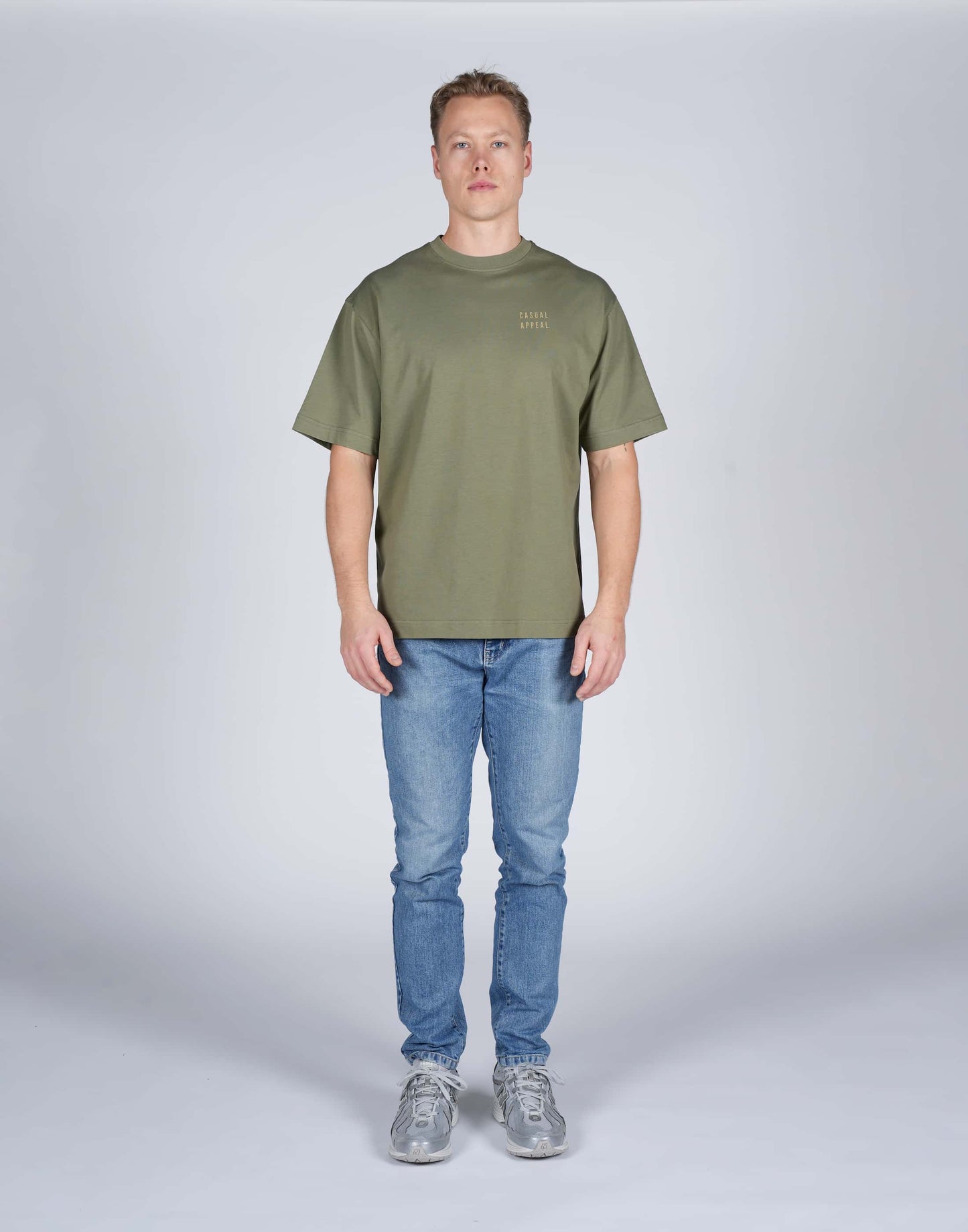 Olive "Quote" Tee