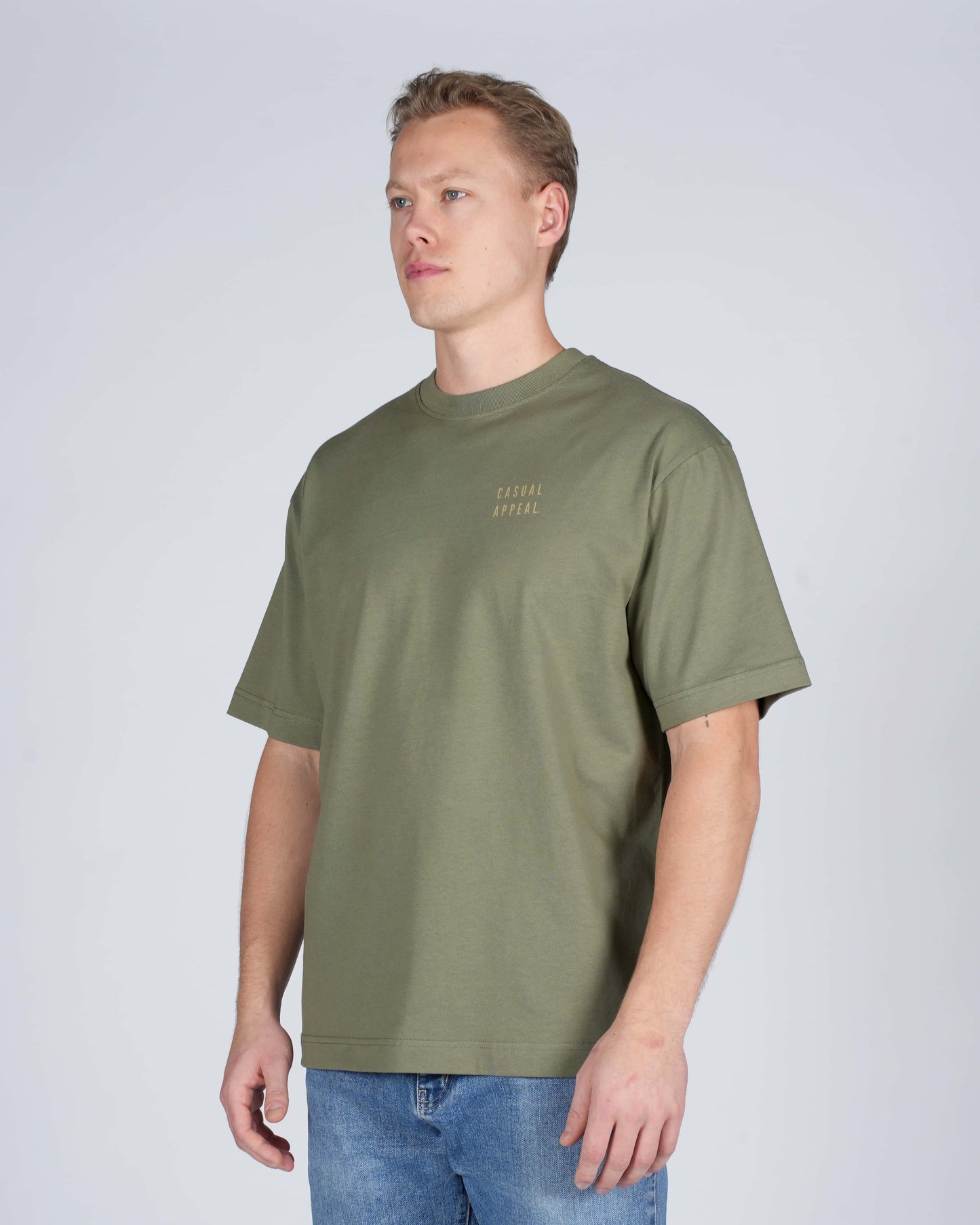 Olive "Quote" Tee
