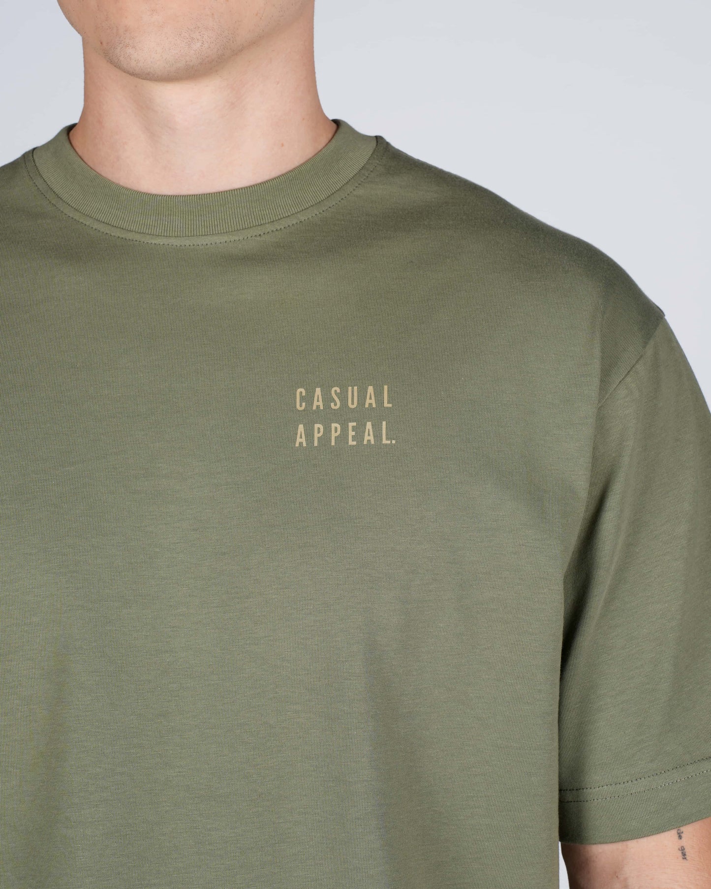 Olive "Quote" Tee