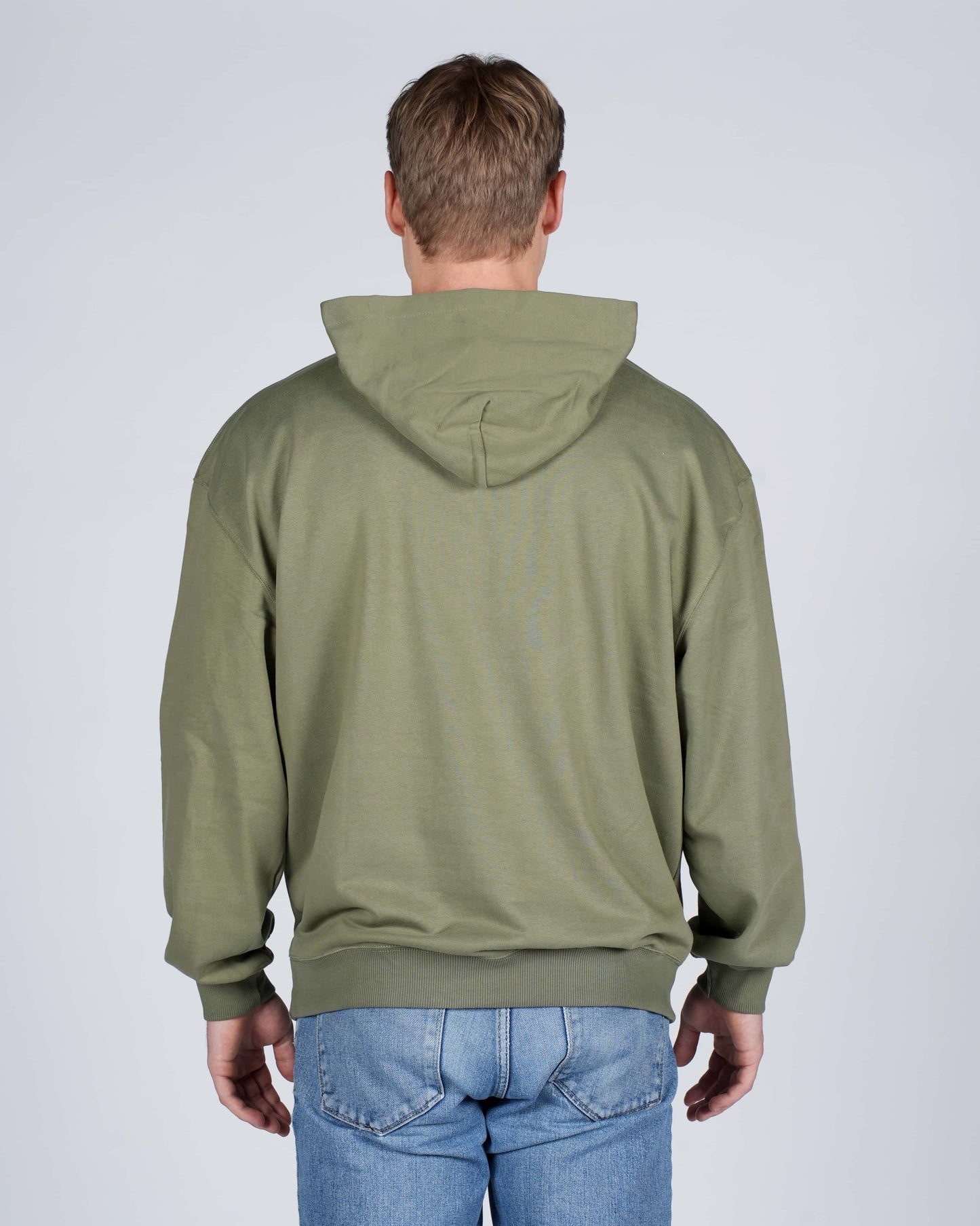 Casual Olive Hoodie