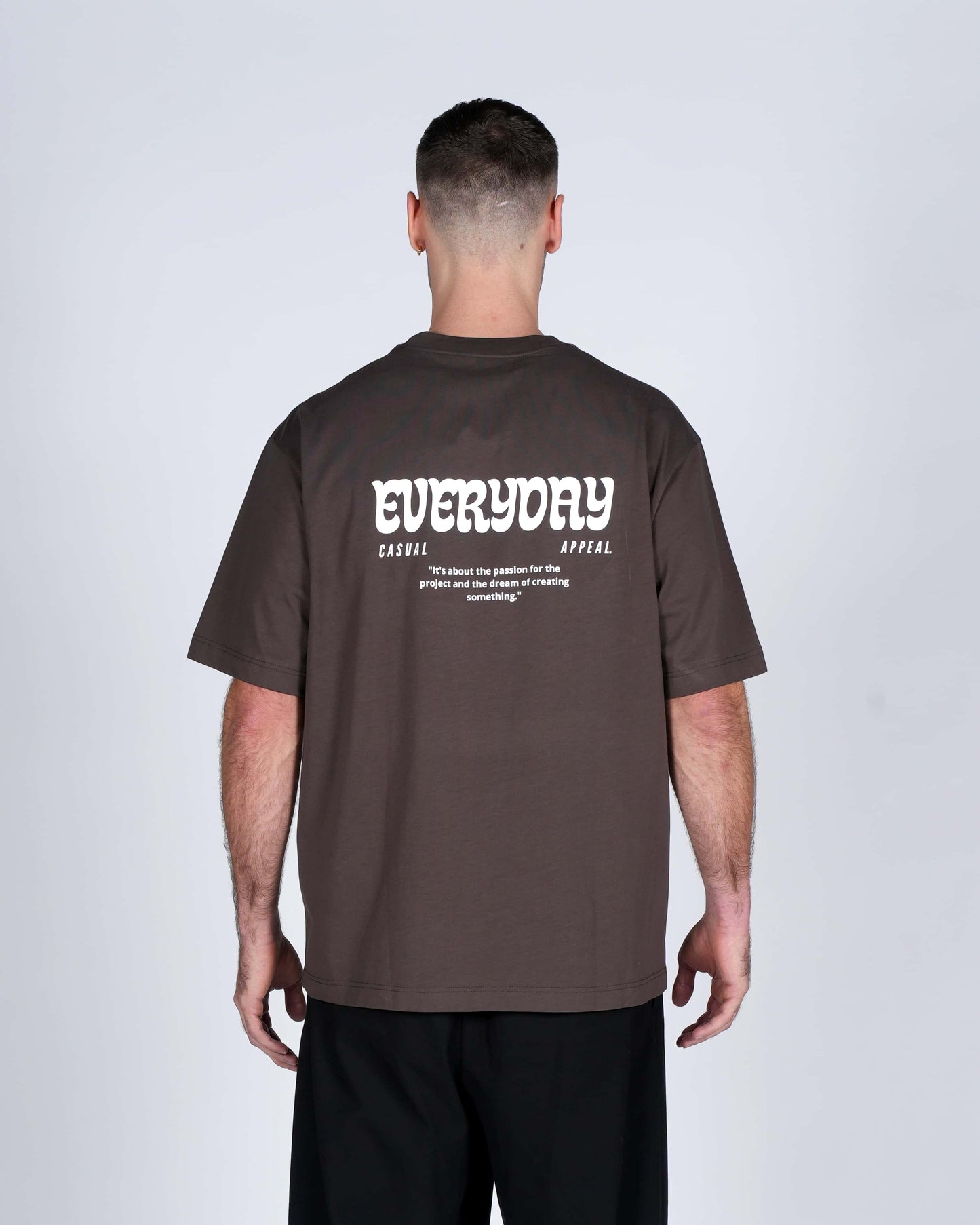 Chocolate "Quote" Tee