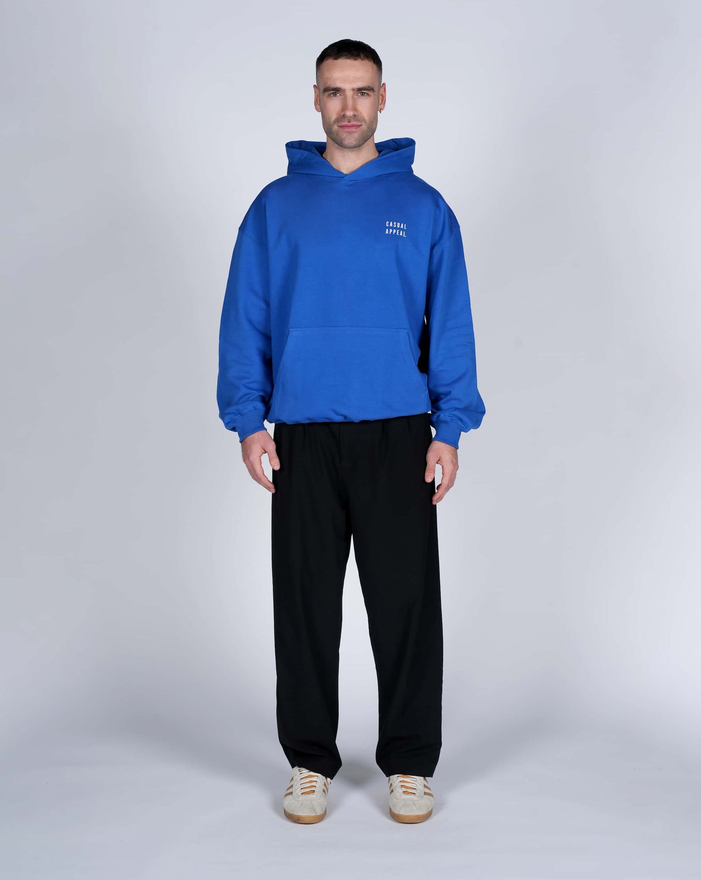 Casual Blue Hoodie