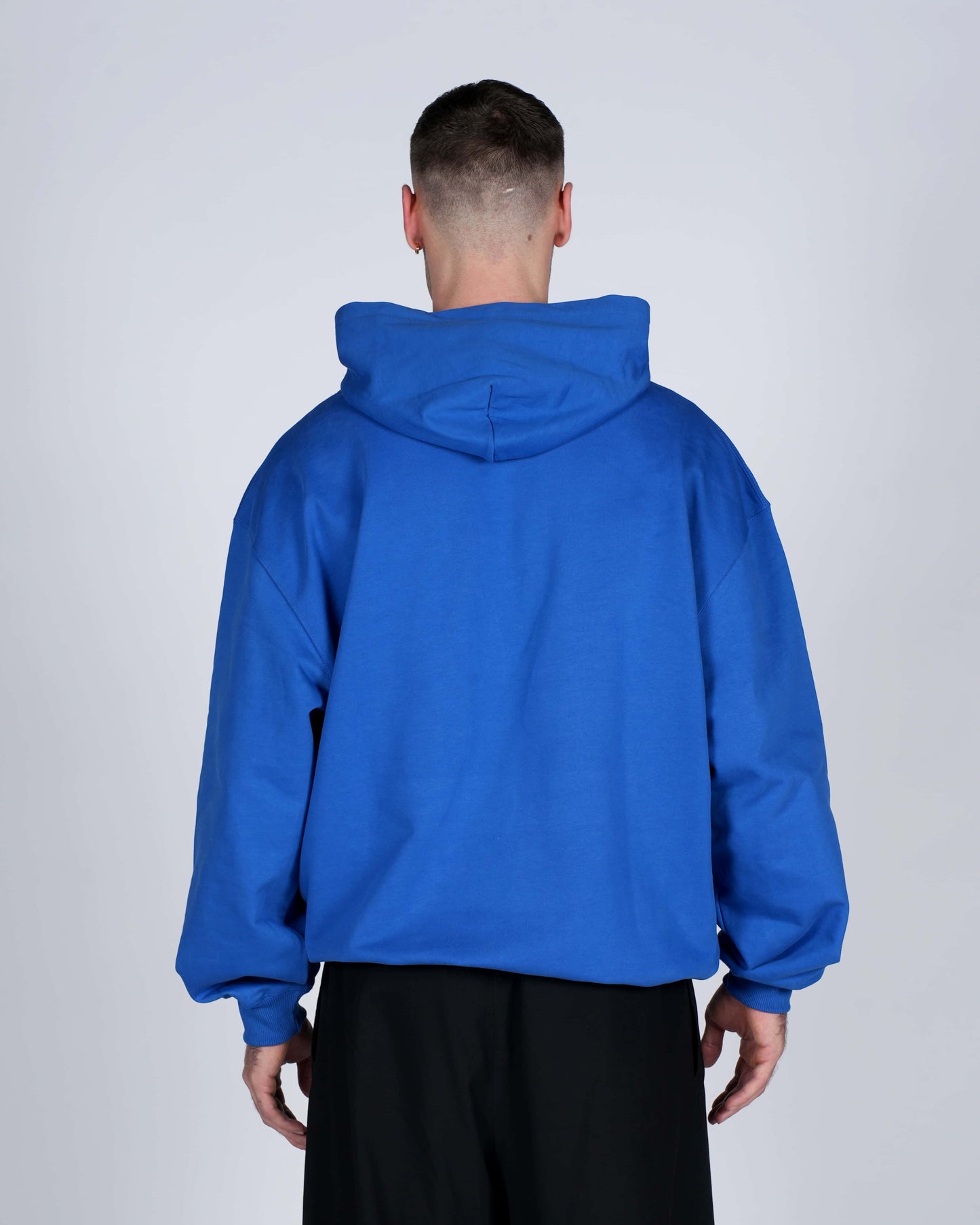 Casual Blue Hoodie