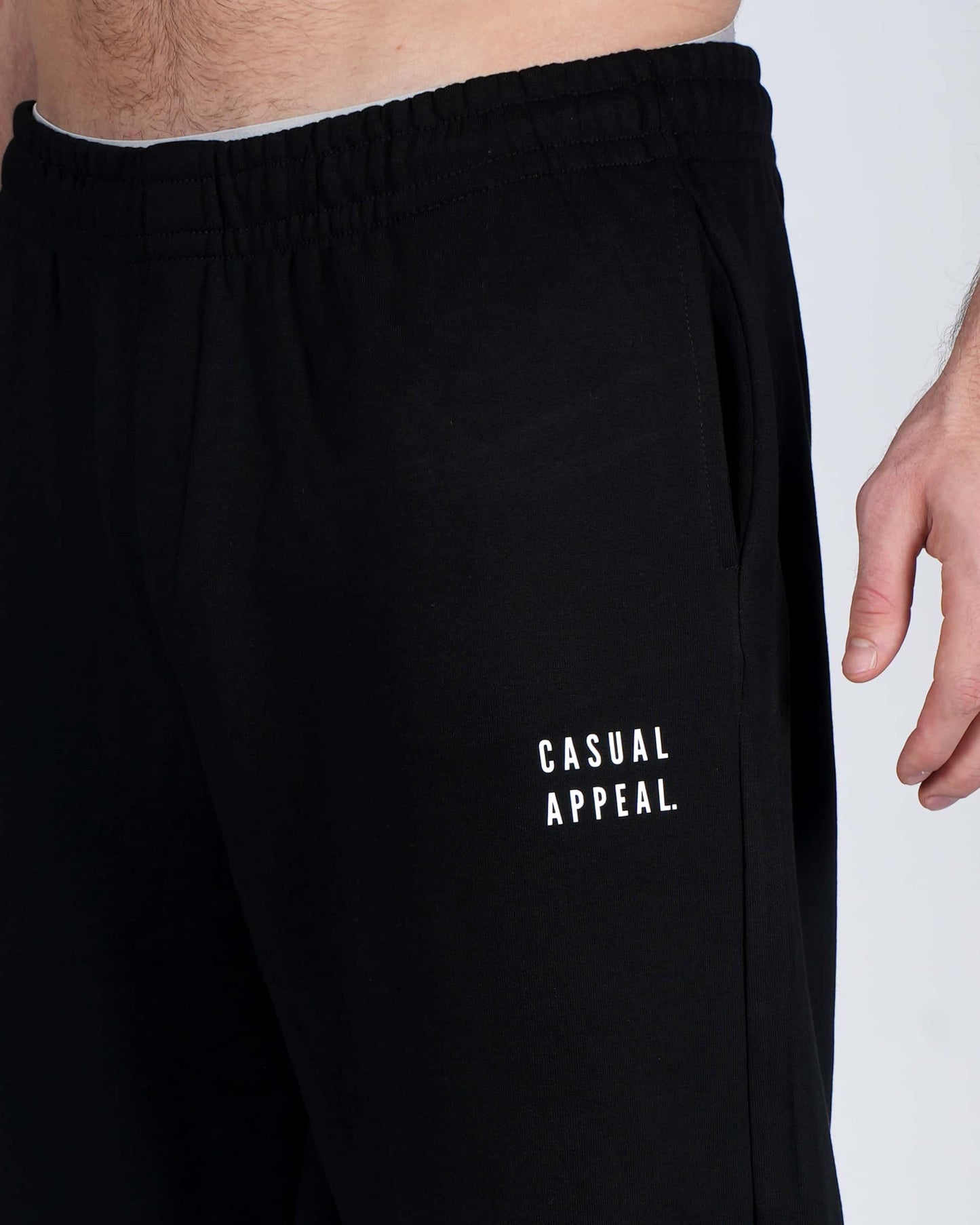 Casual Black Sweatpant