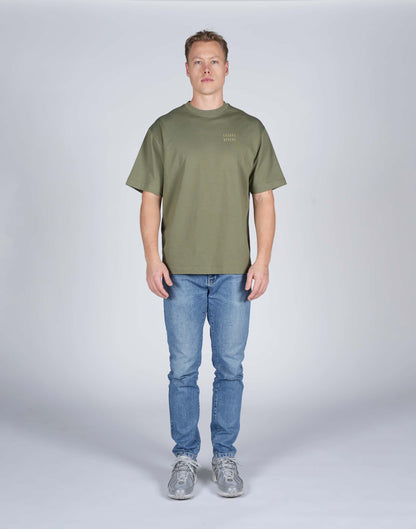 Olive "Quote" Tee