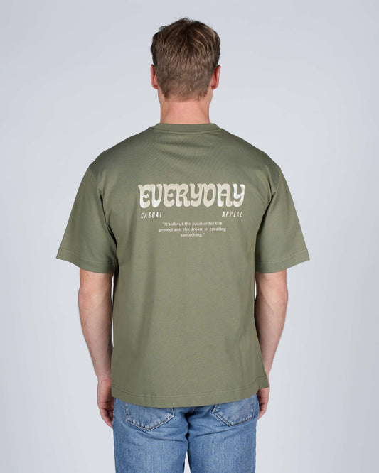 Olive "Quote" Tee