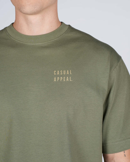 Olive "Quote" Tee
