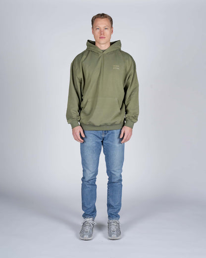 Casual Olive Hoodie