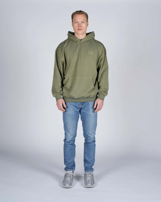 Casual Olive Hoodie