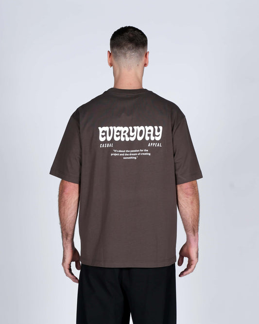 Chocolate "Quote" Tee