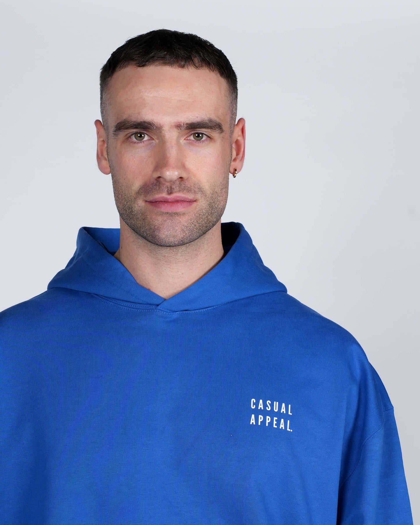 Casual Blue Hoodie