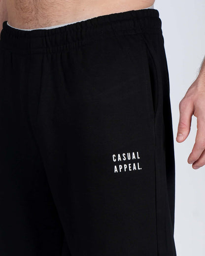 Casual Black Sweatpant